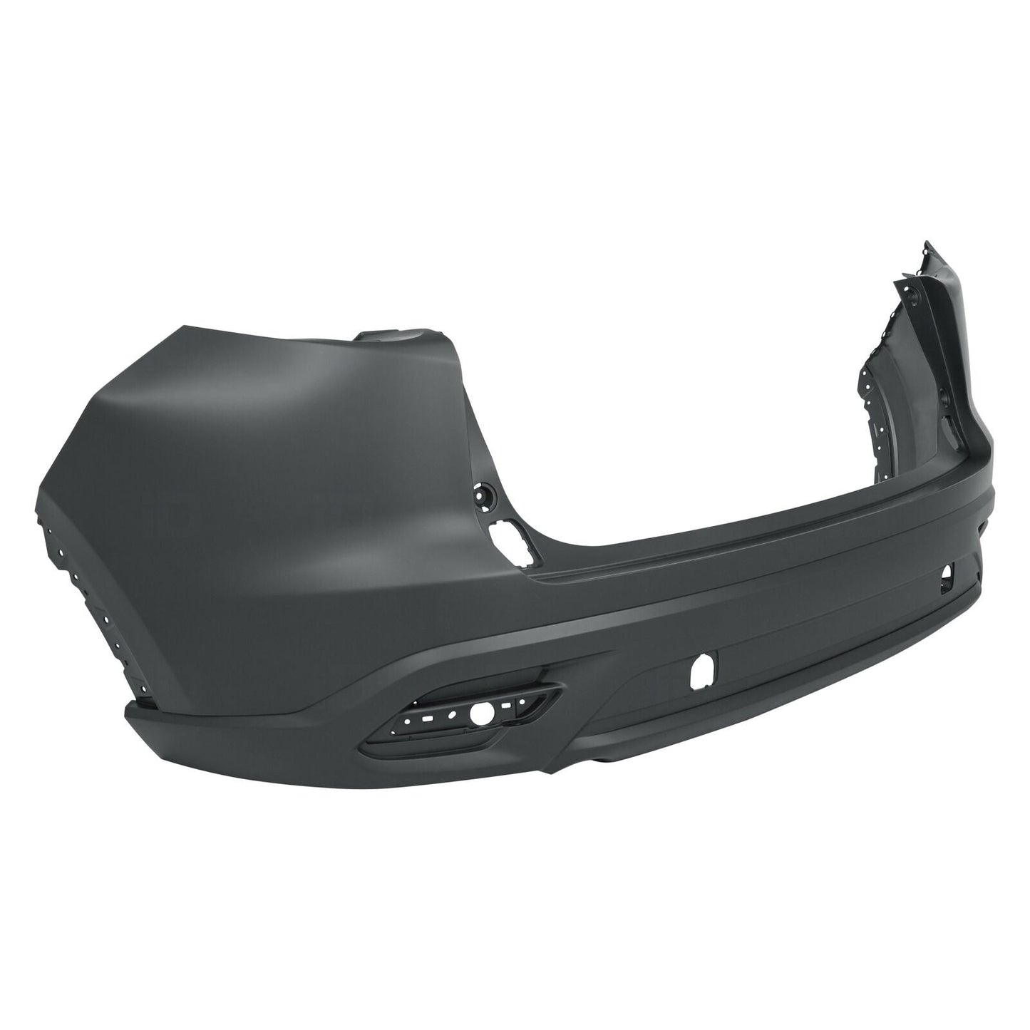 Bumper Rr Primed Upper W/Textured Lower W/Sensor W/O Moulding Hole - Mazda Cx9 2016-2023