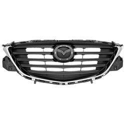 Grille Chrome Black Gs/Gs-L/Sport/Touring Model - Mazda Cx9 2016-2021