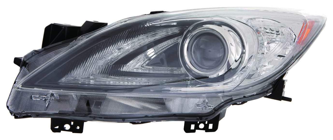 Head Lamp Lh Hid W/O Auto Level Control W/O Drl Hq - Mazda Mazda 3 Sport (Canada) 2010-2011 | Mazda Mazda 3 2010-2011