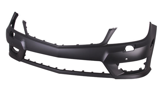 Bumper Fr Primed W/Sensor W/H L Washer Hole W/Amg Sport Pkg - Mercedes C350 2012-2015 | Mercedes C250 2012-2015 | Mercedes C300 2012-2014