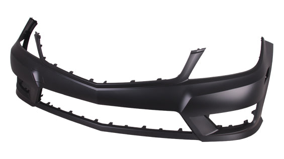 Bumper Fr Primed W/O Sensor W/O H L Washer Hole W/Amg Sport Pkg - Mercedes C350 2012-2015 | Mercedes C250 2012-2015 | Mercedes C300 2012-2014