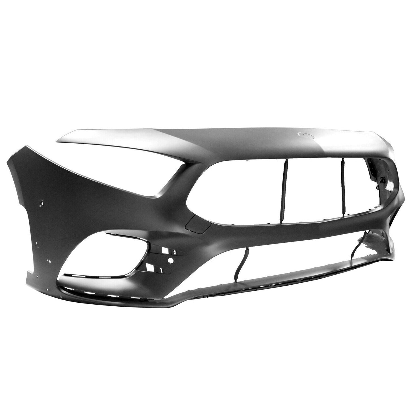 Bumper Fr W/Tow Hook/Camera/4 Park Assist Sensor For Models W/Dynamic Valance - Mercedes A35 Amg 2020-2022