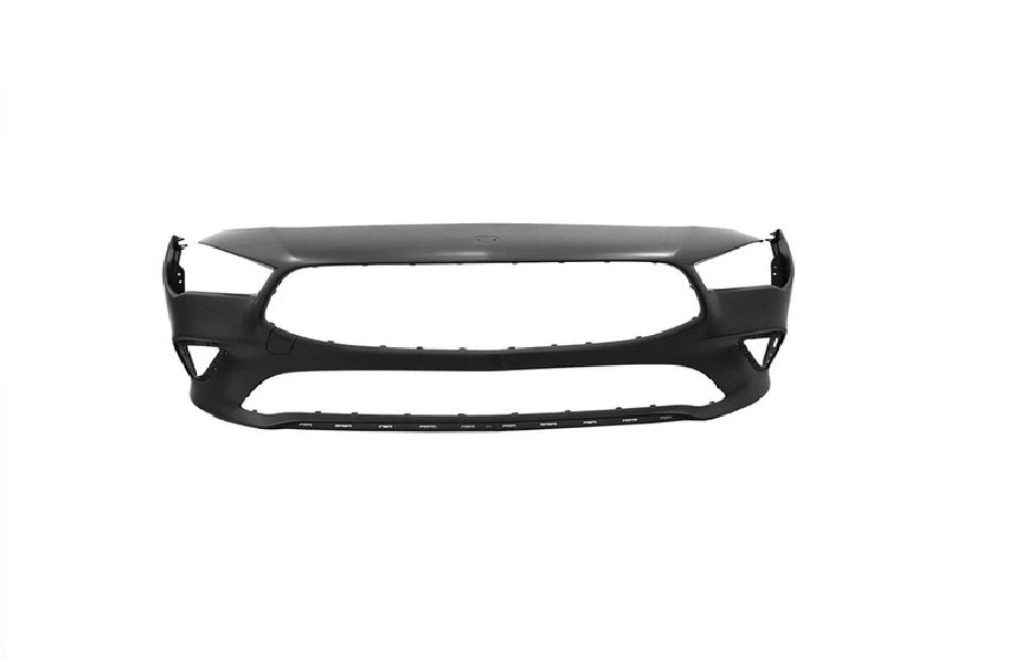 Bumper Fr W/ Night Pkg Lower Chrome Molding / Tow W/O Park Assist Sensor / Amg - Mercedes Cla250 2020-2023