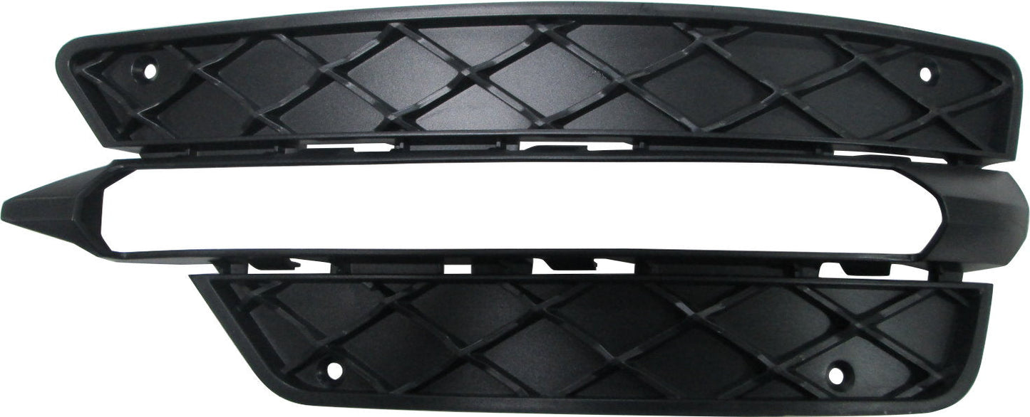 Grille Lower (Bezel) Lh W/Amg Pkg Black - Mercedes C350 2012-2015 | Mercedes C250 2012-2015 | Mercedes C300 2012-2014