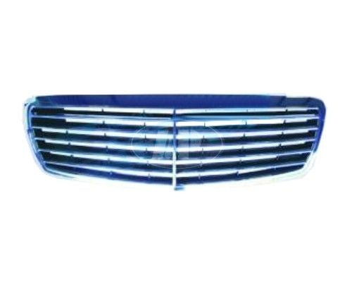 Grille Chrome/Black W/Avantgarde W/O Sensor (11 Moulding) - Mercedes E500 2003-2006 | Mercedes E55 Amg 2003-2006 | Mercedes E320 2003-2005