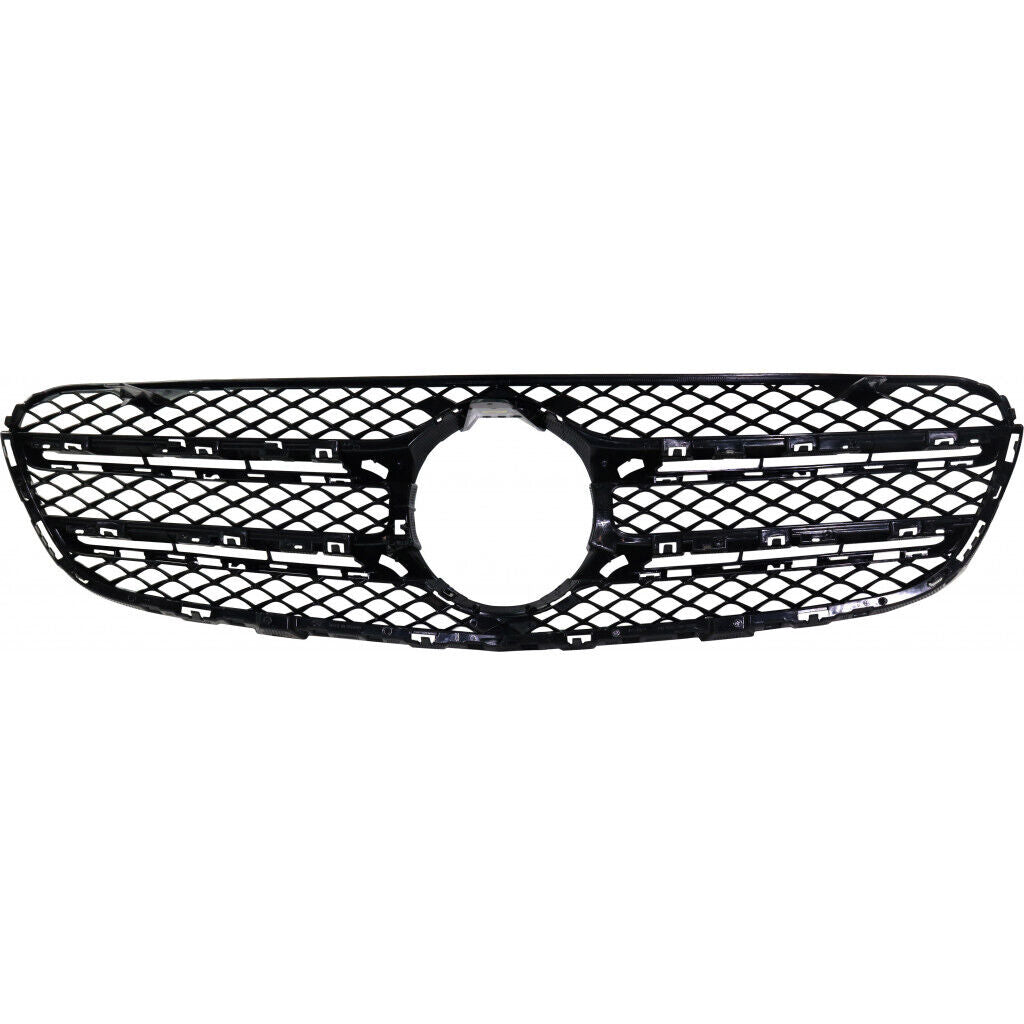 Grille Fr Matte Black W/O Moldings/Emblem/Base / Camera/Amg - Mercedes Glc350E 2018-2019 | Mercedes Glc300 4Matic (Suv-253.949) 2016-2019 | Mercedes Glc300 Rwd (Suv-253.948) 2016-2019
