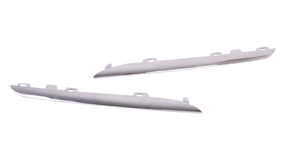 Grille Moulding Lh Lower All Chrome - Mercedes C300 Sedan 2017-2018 | Mercedes C300 2015-2016 | Mercedes C400 2015
