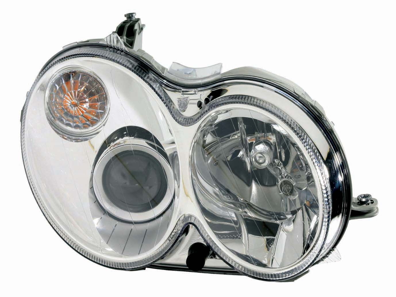 Head Lamp Rh W/O Curve Lighting W/O Bulb/Module Clk Models Hq - Mercedes Clk550 2007-2009 | Mercedes Clk350 2006-2009 | Mercedes Clk500 2006