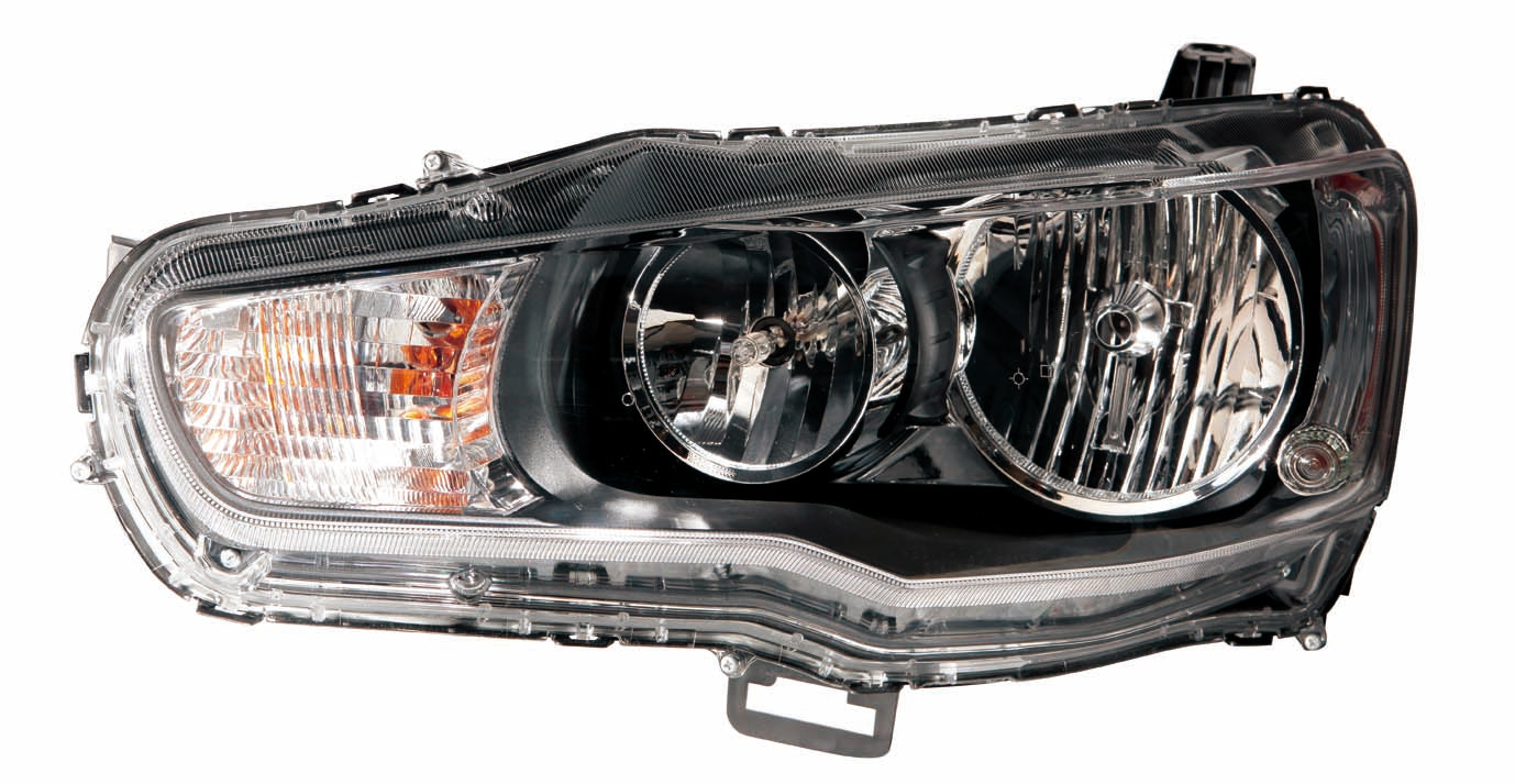 Head Lamp Lh Halogen From Nov 02 2008 Capa - Mitsubishi Lancer 08-1216-17 | Mitsubishi Lancer Sportback 10-1115