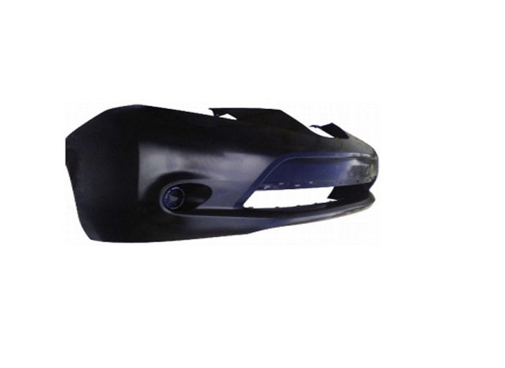 Bumper Fr Primed W/O Fog Lamp Hole(To Be Cut For Use W/Fog) - Nissan Leaf 2013-2017