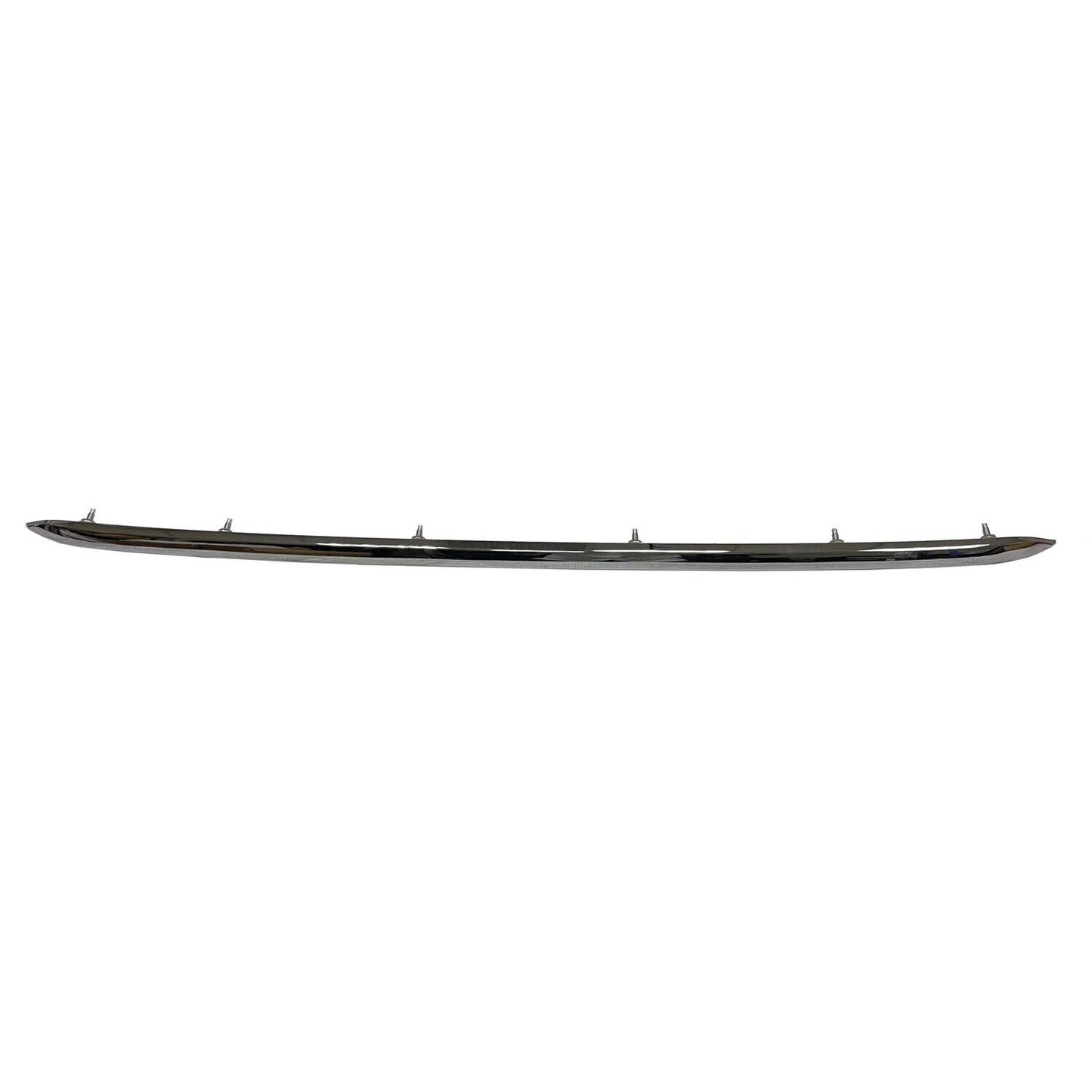Bumper Molding Fr Lower Smoked Chrome W/Mounting Hardware Sr - Nissan Kicks 2021-2024