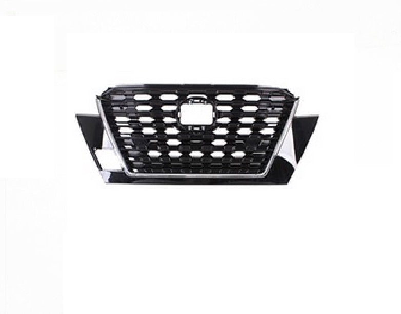 Grille Fr Ptd Black W/Chrome Molding W/O Camera S/ Sv Models - Nissan Kicks 2021-2024