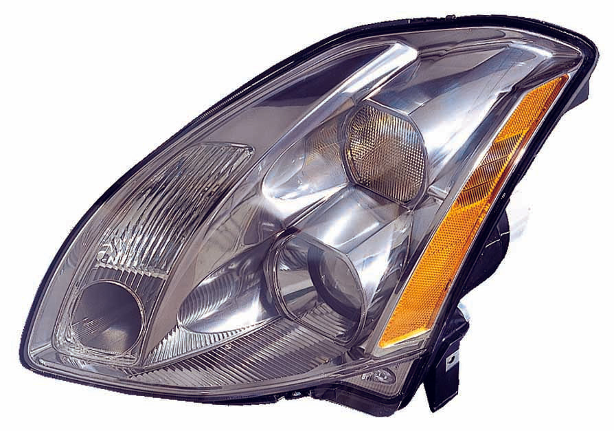 Head Lamp Lh Halogen Hq - Nissan Maxima 2004-2006