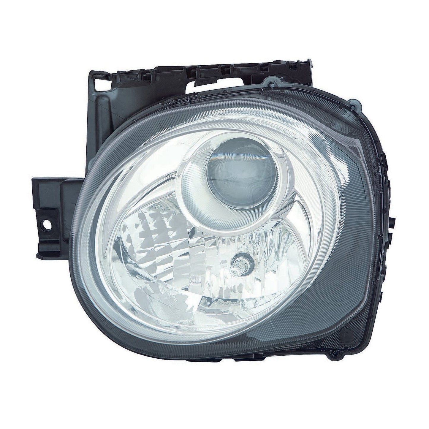 Head Lamp Lh (Round) Halogen Hq - Nissan Juke 2015-2017