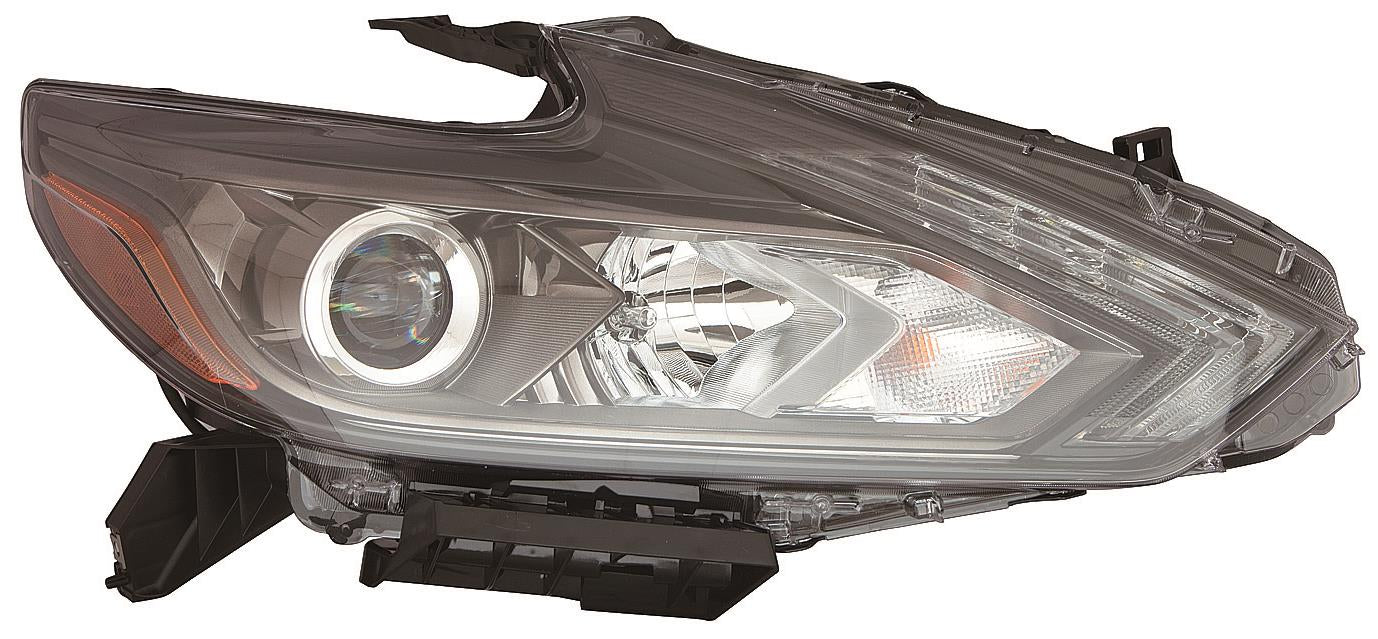 Head Lamp Rh Led W/Drl/Smoked Bezel Hq - Nissan Altima 2014-2018