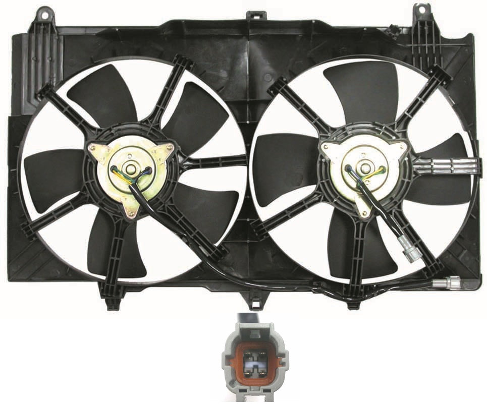 Cooling Fan Assy G35 Dec 2002-July 2004/350Z 2003-Nov 06 - Infiniti G35 Sedan 2002-2004 | Infiniti G35 Coupe 2002-2004 | Nissan 350Z 2003-2006