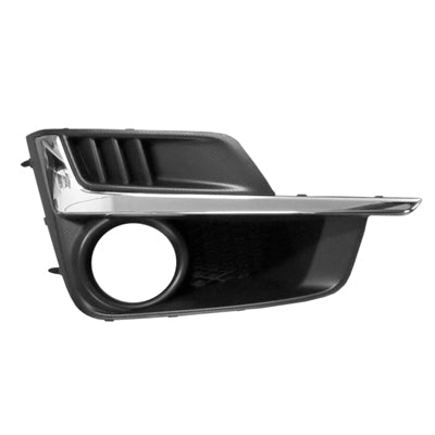 Fog Lamp Bezel Fr Rh W/Chrome Moulding - Scion Fr-S 2013-2016 | Subaru Crosstrek 2016-2017 | Subaru Brz 2013-2020