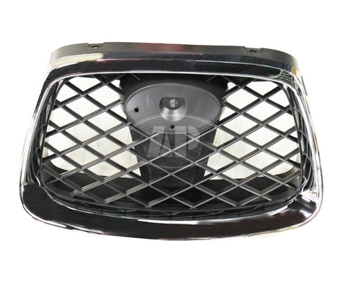 Grille Center Matt-Black W/Chrome Mldg (Impreza/Outback) - Subaru Outback Impreza 2006-2007 | Subaru Impreza 2006-2007