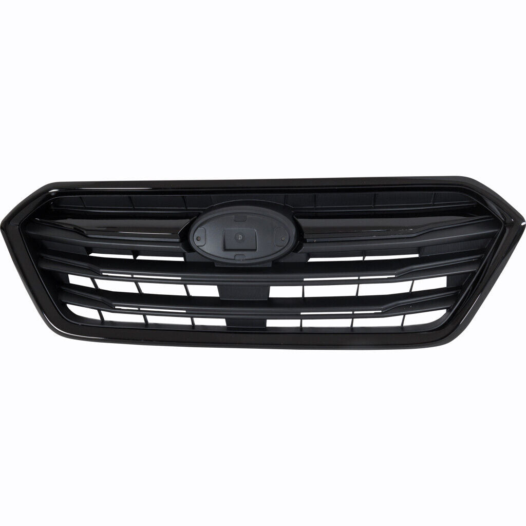 Grille Fr Matte Black W/Black Molding W/O Emblem - Subaru Legacy 2018-2019