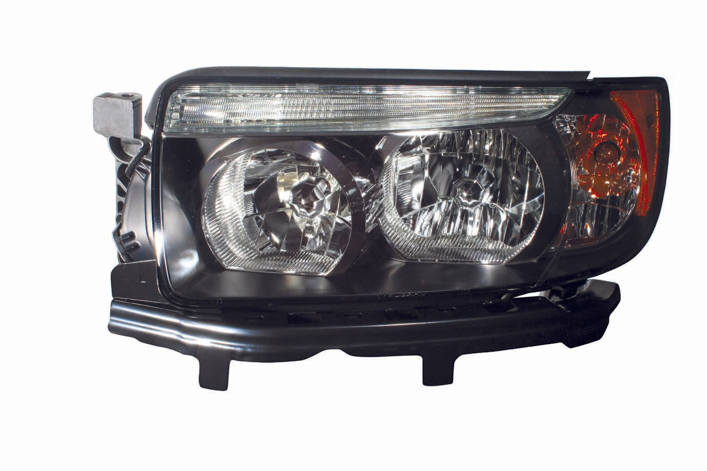 Head Lamp Lh W/Sport Pkg (Black) Hq - Subaru Forester 2006-2008 | Subaru Impreza 2006-2008 | Subaru Impreza Wrx 2004-2006