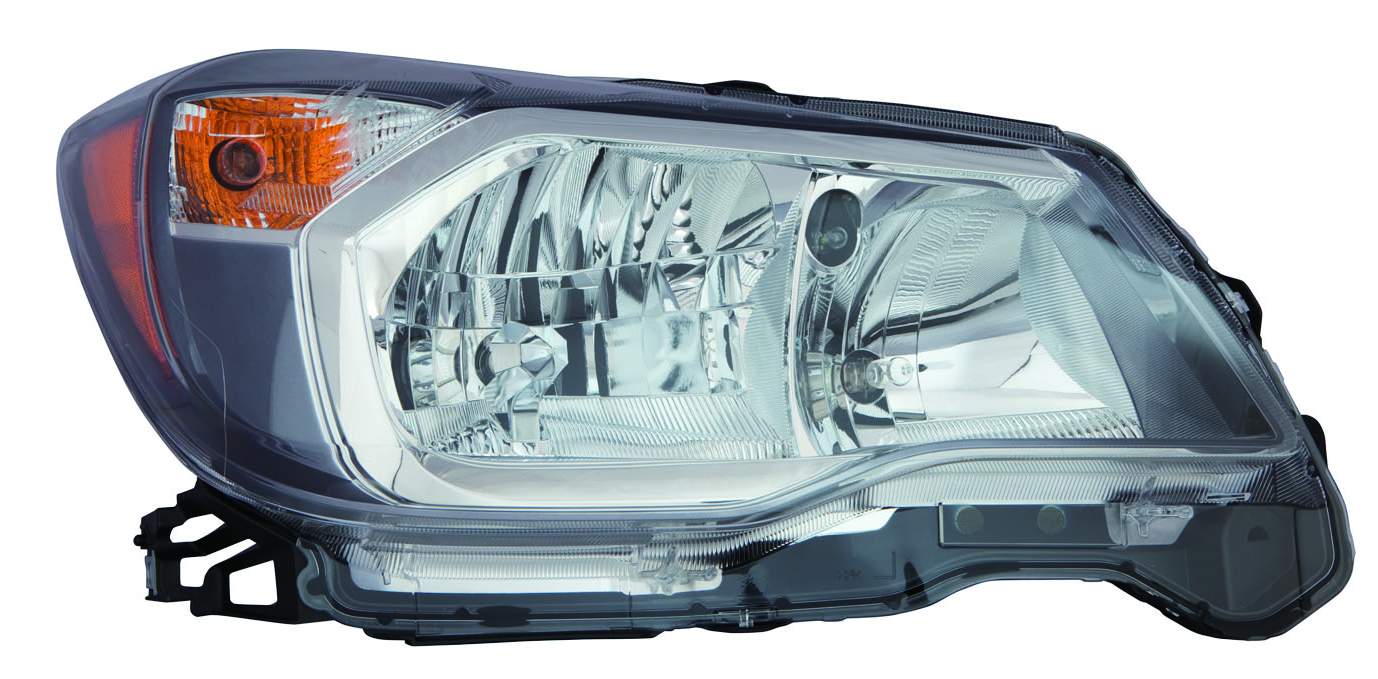 Head Lamp Rh Halogen 2.0L Gray Bezel Hq - Subaru Forester 2014-2016
