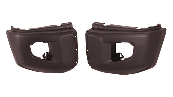 Bumper End Fr Lh Matte-Dk Gray W/O Sensor Hole Sr Model - Toyota Tundra Rwd 2014-2021 | Toyota Tundra 4Wd 2014-2021