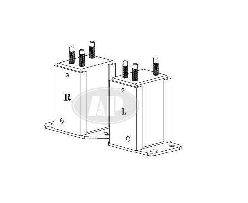 Rebar Bracket Fr Lh Aluminum - Toyota Tacoma Pickup 4Wd 2005-2023 | Toyota Tacoma Pickup 2Wd 2005-2023