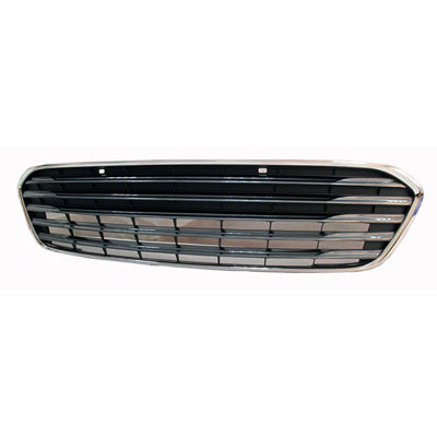 Grille Lower Painted Silvr Gray W/Chrome Mldg W/Sensor Hole - Toyota Avalon 2013-2015