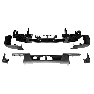 Bumper Rr Matte Dark Gray W/O Towing Hitch W/O Parking Assist - Toyota Tundra Rwd 2016-2017 | Toyota Tundra 4Wd 2016-2017