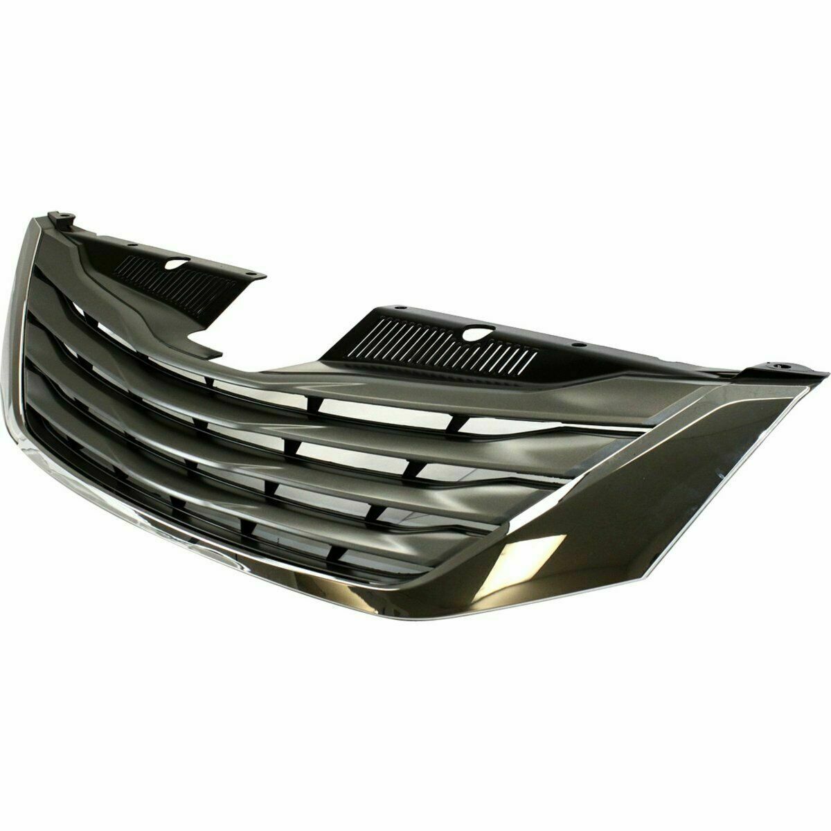 Grille Black W/Chrome Moulding W/O Cruise Control 8 Passenger - Toyota Sienna 2011-2014