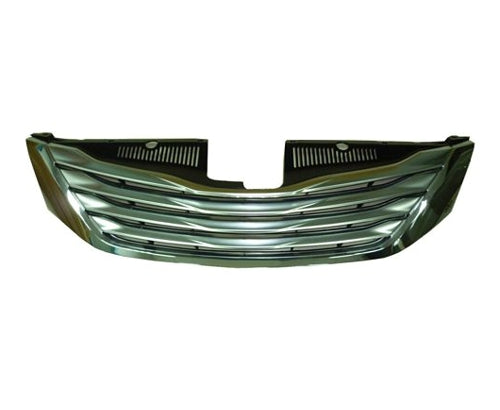 Grille Black W/O Cruise Control W/Premium Pkg Ltd/Xle Model - Toyota Sienna 2011-2012
