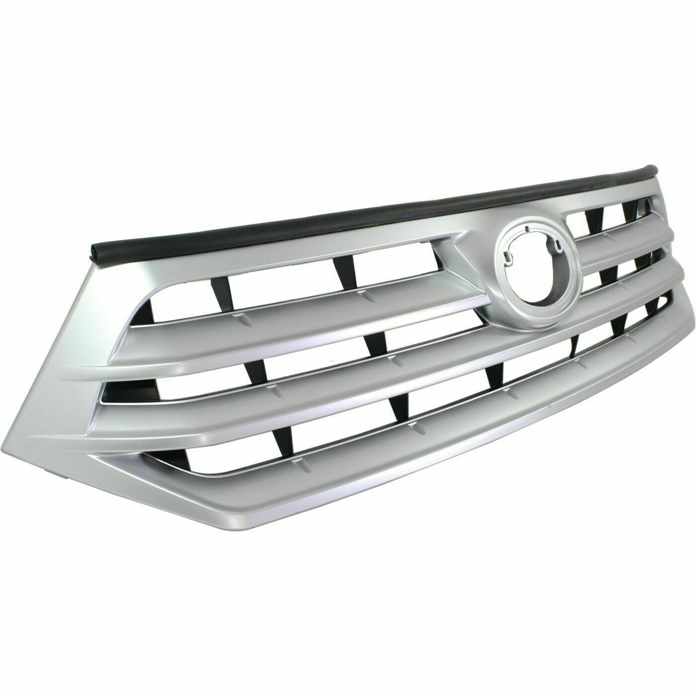 Grille Painted Silver - Toyota Highlander 2011-2013