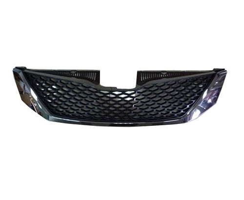 Grille Black Mesh W/Chrome Mldg W/O Cruise Control Se Model - Toyota Sienna 2011-2014