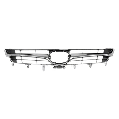 Grille Black W/Smoked Chrome Moulding Se - Toyota Camry Hybrid 2015-2016