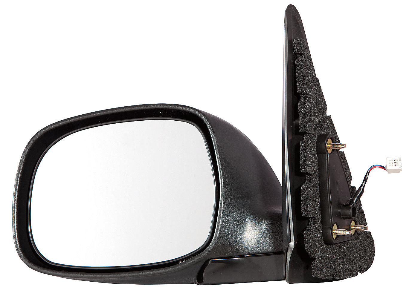 Door Mirror Lh Power Htd Chrome Double/Sr5 - Toyota Tundra Pickup 2003-2006
