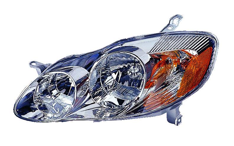 Head Lamp Lh Ce/Le Hq - Toyota Corolla Sedan 2003-2004