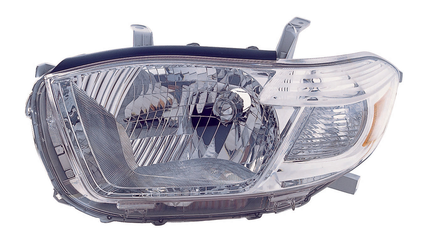 Head Lamp Lh Japan Built Base-Ltd-Se Models Hq - Toyota Highlander 2008-2010