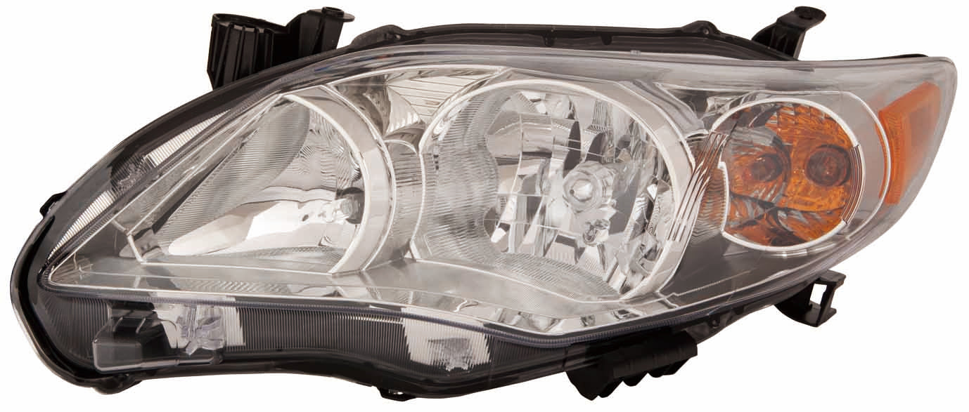 Head Lamp Lh Base/Ce/Le/Xle Model Usa - Toyota Corolla Sedan 2011-2013