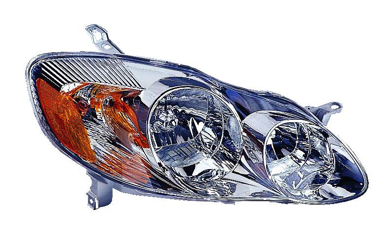 Head Lamp Rh Ce/Le Hq - Toyota Corolla Sedan 2003-2004