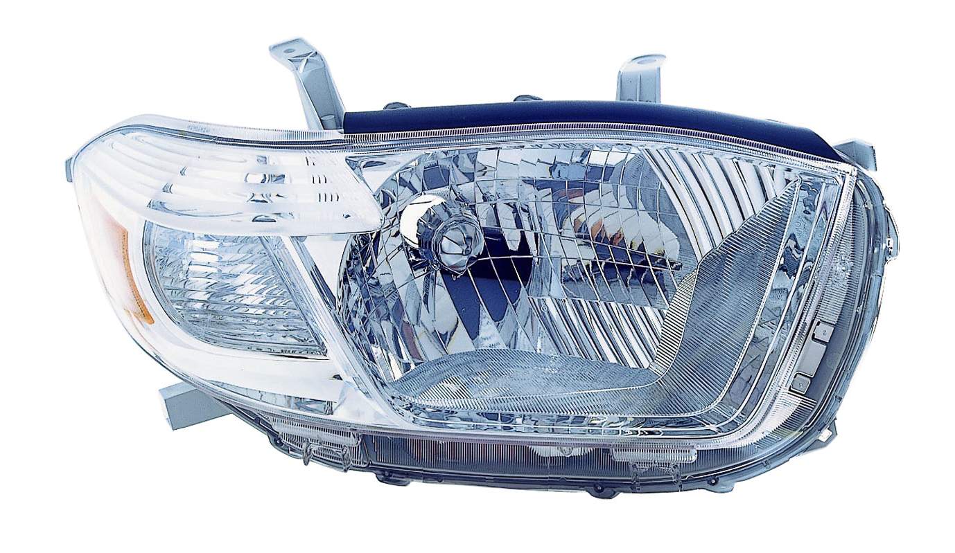 Head Lamp Rh Japan Built Base-Ltd-Se Models Hq - Toyota Highlander 2008-2010
