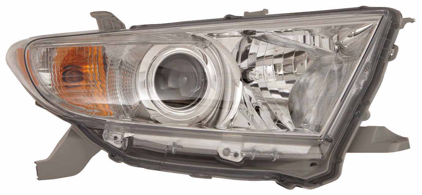 Head Lamp Rh Hq - Toyota Highlander 2011-2013