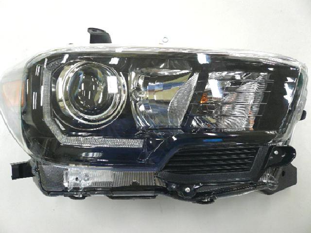 Head Lamp Rh W/Led Fog Lamp Black Bezel Hq - Toyota Tacoma Pickup 4Wd 2017-2019 | Toyota Tacoma Pickup 2Wd 2017-2019