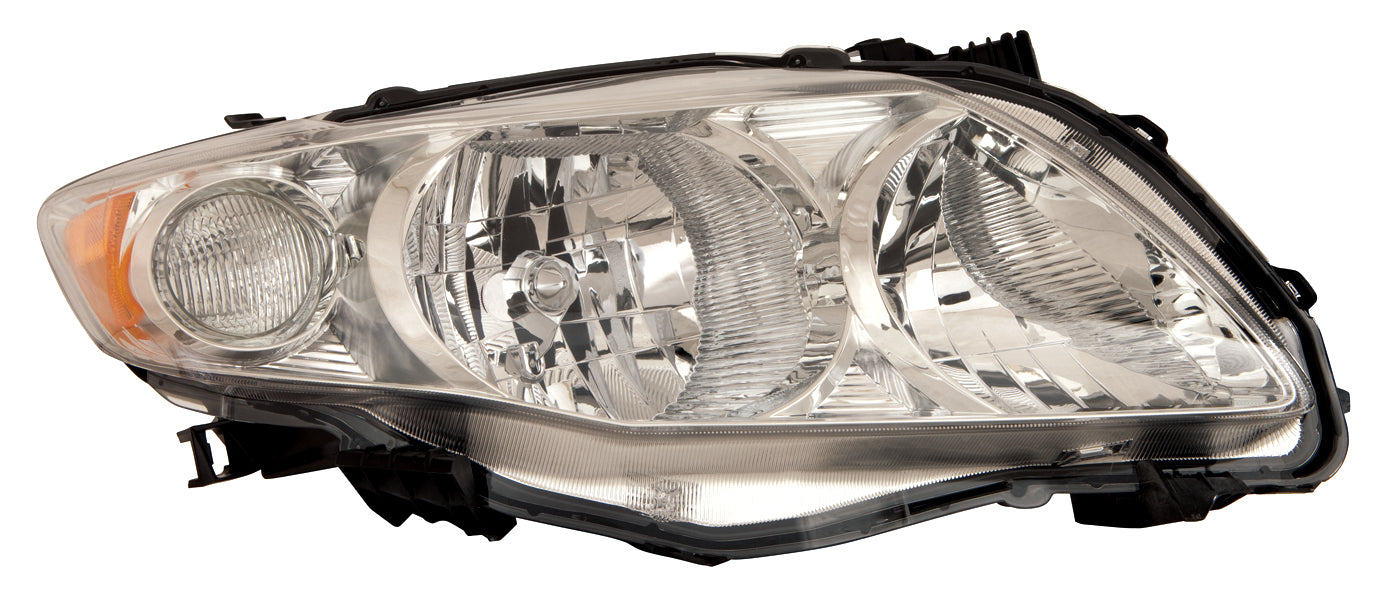 Head Lamp Rh Base/Ce/Le/Xle Japan Built Hq - Toyota Corolla Sedan 2009-2010