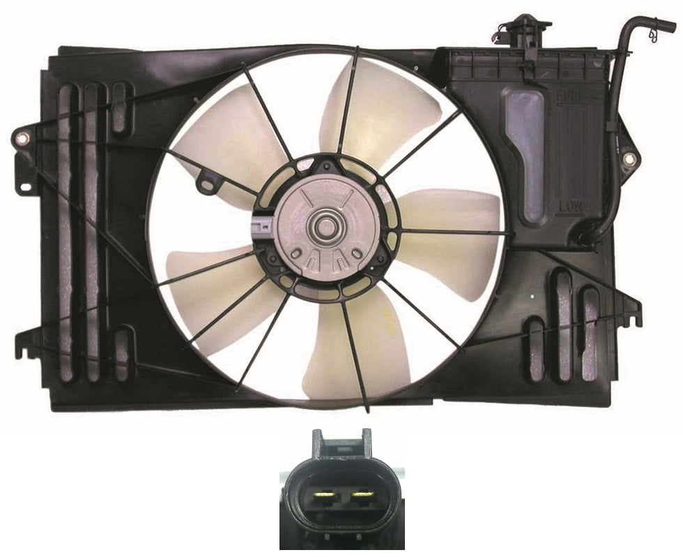 Cooling Fan Assy - Toyota Matrix 2003-2008 | Pontiac Vibe 2003-2006 | Toyota Corolla Sedan 2003-2008