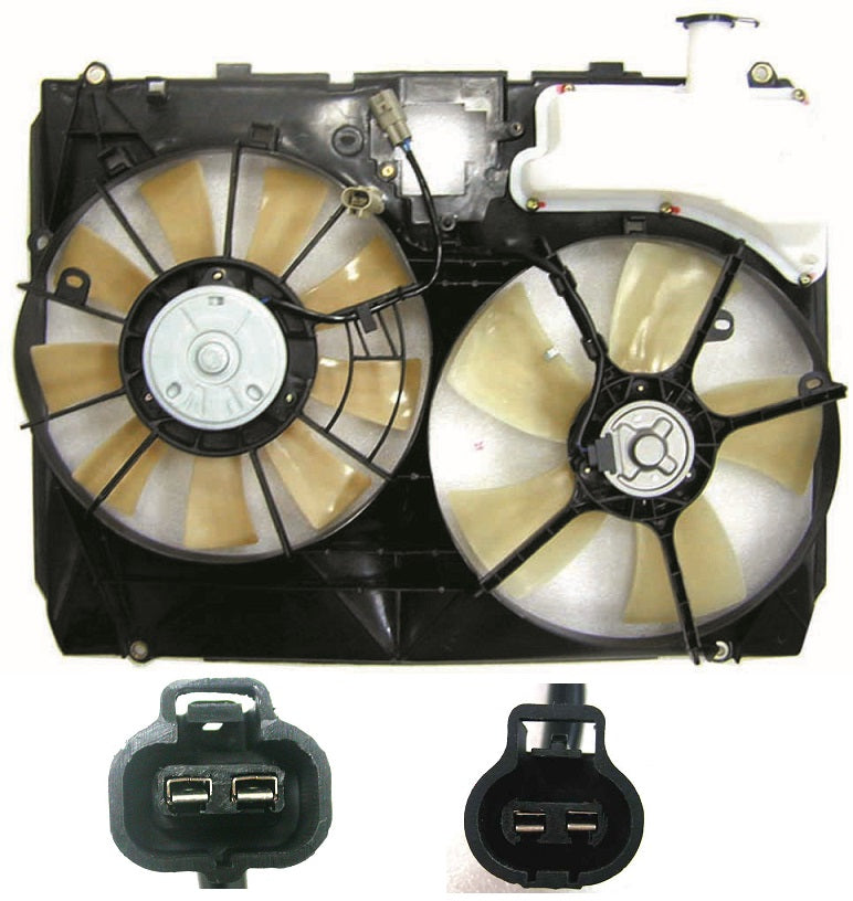 Cooling Fan Assy W/Tow Pkg - Toyota Sienna 2004-2005