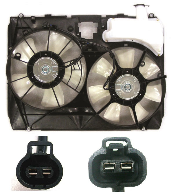 Cooling Fan Assy 3.3L From 9/05 - Toyota Sienna 2005-2006