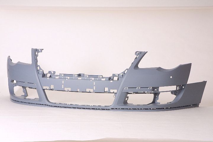 Bumper Fr Primed W/Sensor W/O Head Lamp Washer Hole - Volkswagen Passat 2006-2010