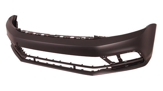 Bumper Fr Primed W/O Sensor W/O Washer Exclude Gli/Wolfsburg Model - Volkswagen Jetta (2011-) (Type 6) 2015-2018