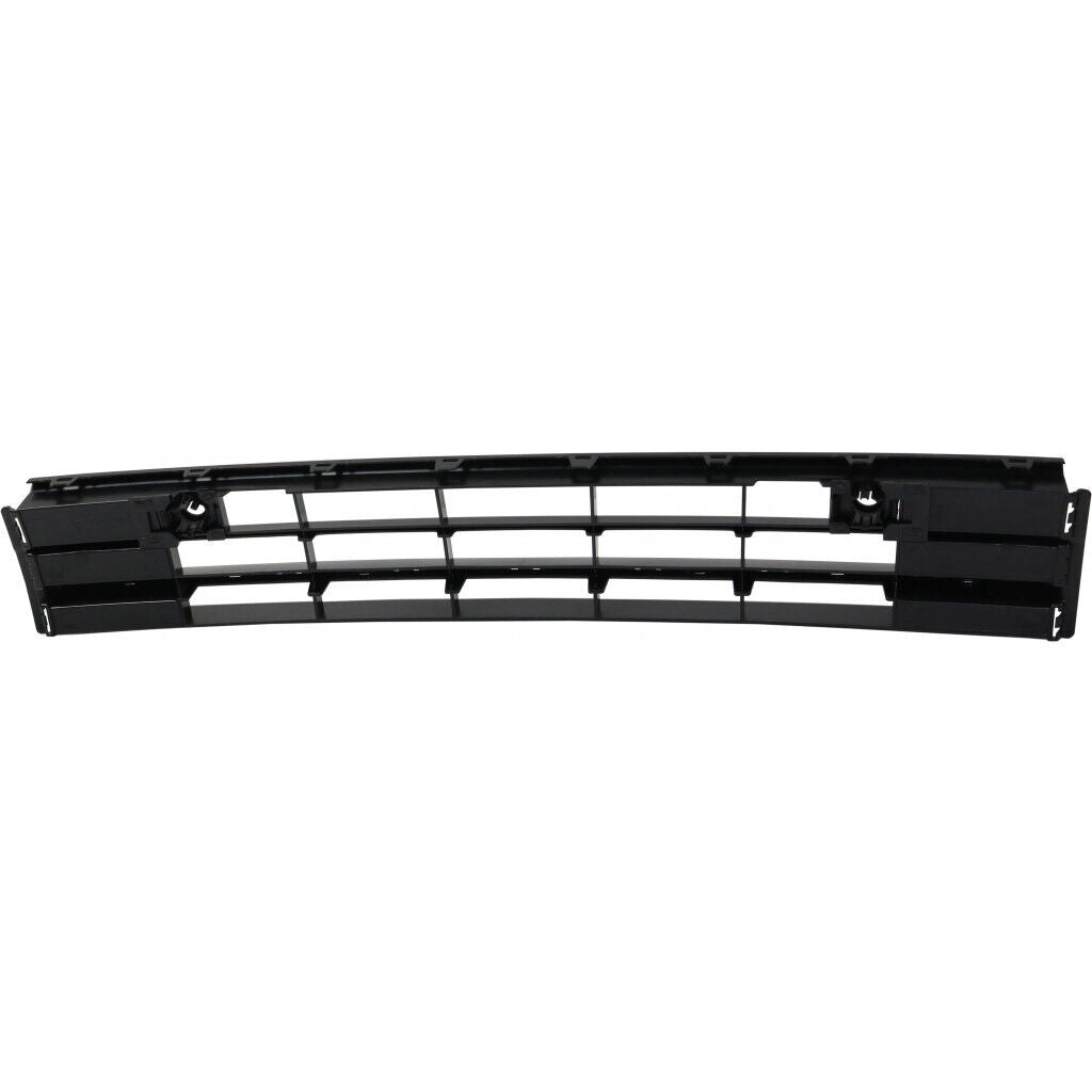 Grille Lower Center Textured Black W/Chrome Bar W/Sensor W/O Gt/R-Line - Volkswagen Passat (2012-) 2016-2019