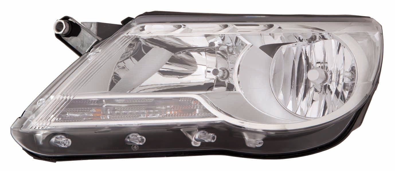 Head Lamp Lh Halogen Hq - Volkswagen Tiguan 2009-2011